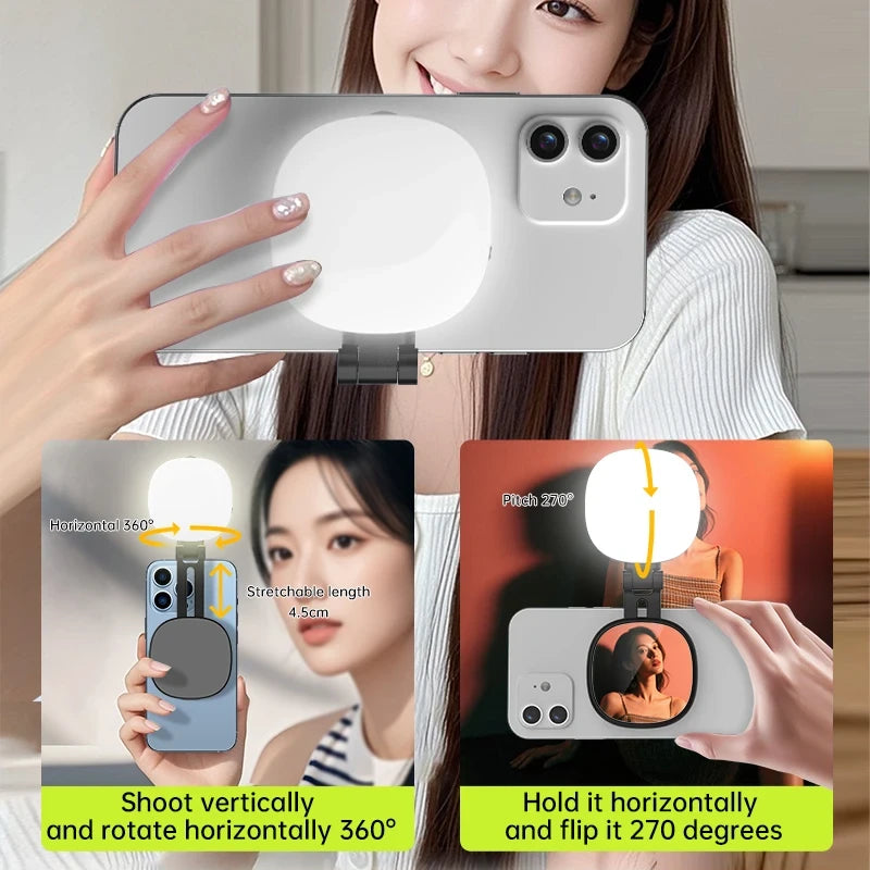 LumiSnap – Magnetic Selfie Glow Light